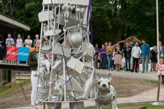 Nunspeet - Onthulling beeld Molijn de Groot.