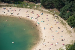 Zomerse dag bij recreatieplas de Zandenplas