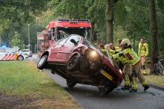 Nunspeet - Ongeval Elburgerweg (fotoBramvandeBiezen)