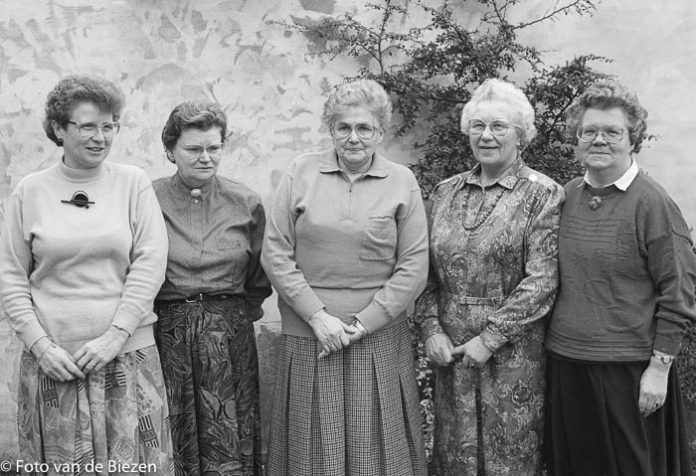 De hervormde vrouwenvereniging Nunspeet