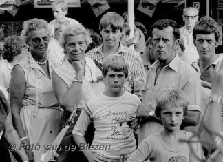 Blije gezichten op de Eibertjesmarkt