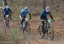 Vaste mountainbike route binnen de gemeente Nunspeet