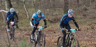 Vaste mountainbike route binnen de gemeente Nunspeet