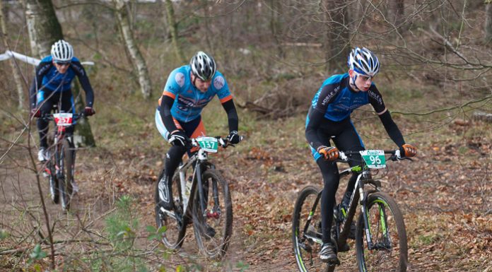 Vaste mountainbike route binnen de gemeente Nunspeet