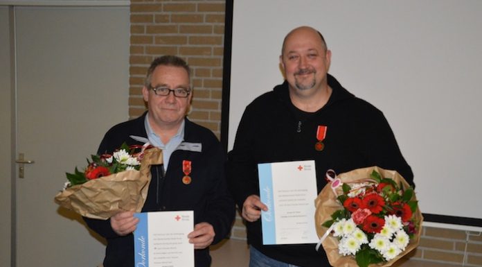 Jubilarissen Rode Kruis in het zonnetje gezet