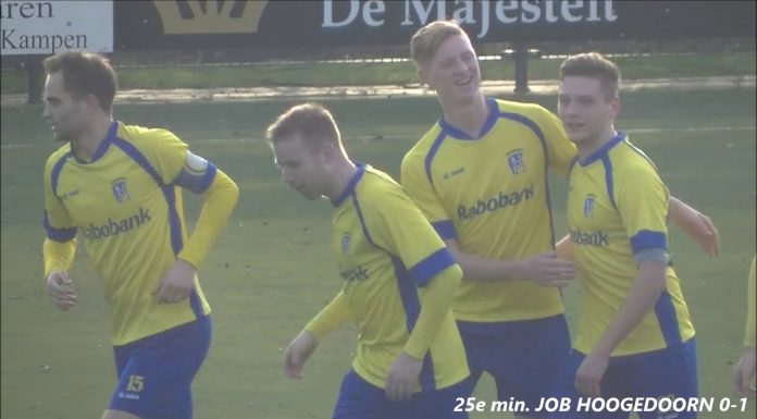 Nunspeet start 2de seizoenshelft met een gelijkspel