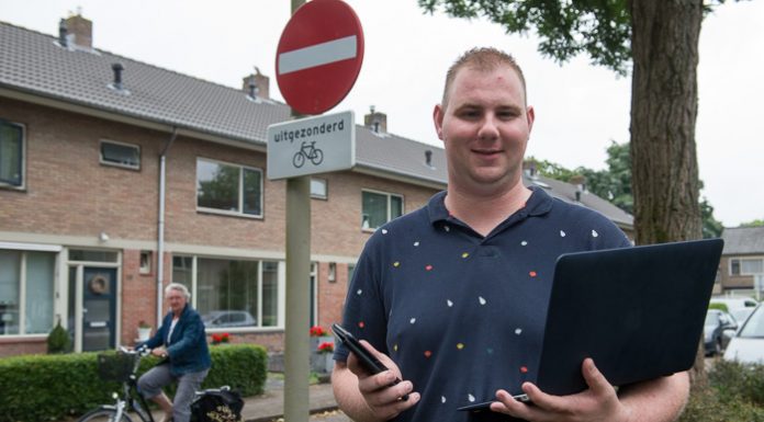 Melvin Bakker van de Buurtwacht Nunspeet is boos en teleurgesteld