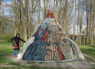 Kunstwerk in wijk De Marsse