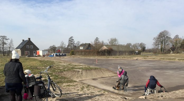 IJsbaan in nieuwe wijk Molenbeek