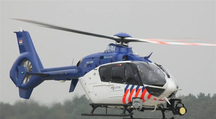 Verdwaald meisje met de politieheli opgespoord