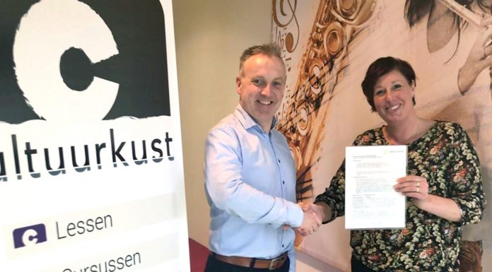 Stichting Cultuurkust verbindt zich aan Veluvine