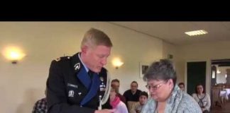 Postume uitreiking van het Mobilisatie-Oorlogskruis