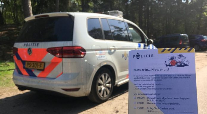 Weer veel inbraken in voertuigen