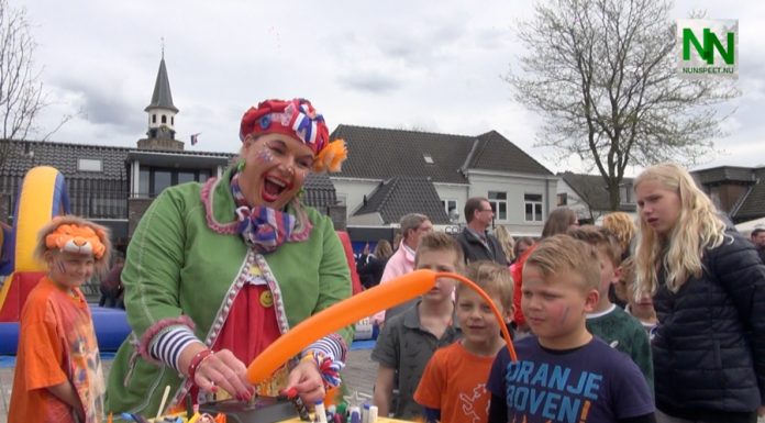 Koningsdag in Nunspeet een groot feest