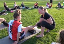 Veramente geeft workshop bij vv Hulshorst