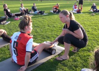 Veramente geeft workshop bij vv Hulshorst