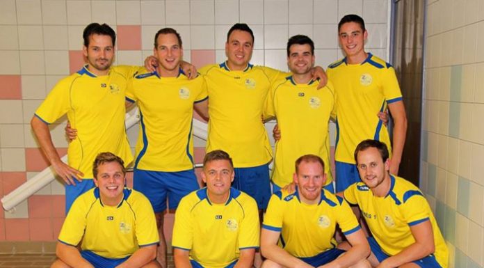 Waterpolo Heren promoveren naar landelijke 3e klasse bond
