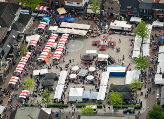 Eibertjesdag vanuit de lucht