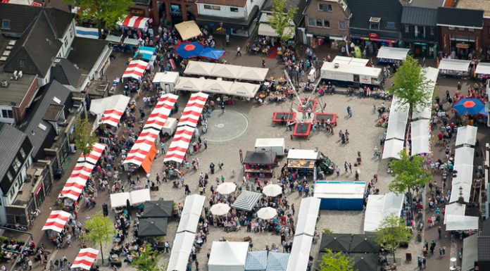 Eibertjesdag vanuit de lucht