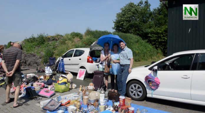 Eerste kofferbakmarkt bij Molen de Duif