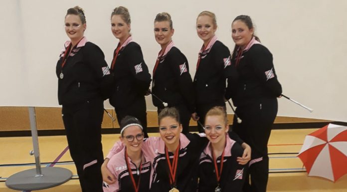 Topdag voor twirlvereniging Fearless