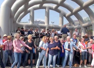 Feestje op het Marktplein