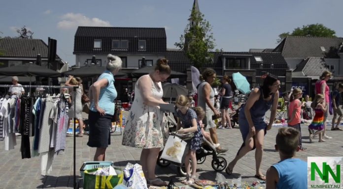 Geslaagde kleedjesmarkt