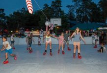 Schaatsen compleet met warme chocomel