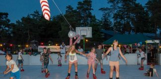 Schaatsen compleet met warme chocomel