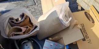 Weer afval gedumpt achter de Stoof