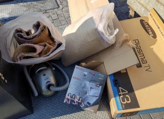 Weer afval gedumpt achter de Stoof