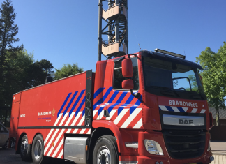 Nieuw voertuig voor de brandweer