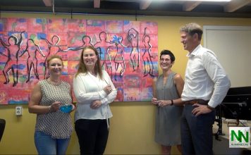 Onthulling Keiler kunstwerk bij De Burele Accountants