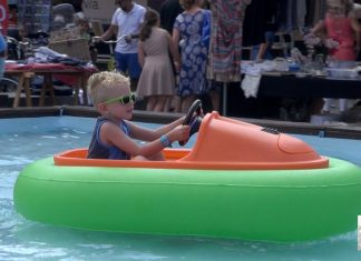 Zonnige en warme eerste Eibertjesmarkt