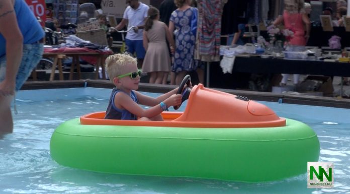 Zonnige en warme eerste Eibertjesmarkt
