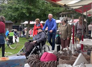Burendag markt bij Seewende