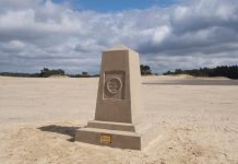 Monument op het Hulshorsterzand gaat verdwijnen