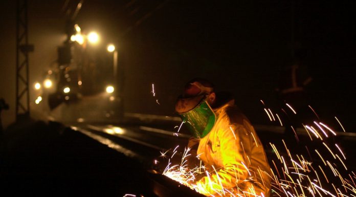 Werkzaamheden aan het spoor