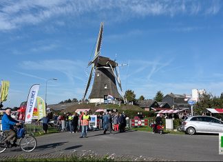 Gezellig druk op de Boerenlanddag bij molen de Duif