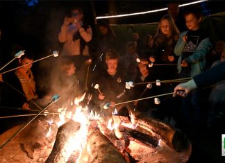 Sfeervolle kampvuuravond bij Scouting Nunspeet
