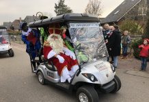 Sinterklaas is aangekomen in Hulshorst