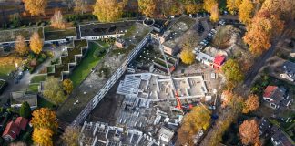 Nieuwbouw Bunterhoek in volle gang Nieuwbouw De Bunterhoek Nunspeet