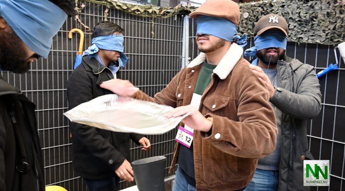 16 Teams ‘strijden’ voor een appeltaart bij Nunspeet Verbindt