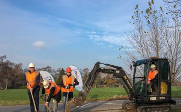 Aanleg glasvezel in buitengebied Noordwest Veluwe gestart