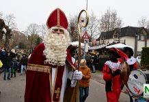 Sinterklaas hartelijk verwelkomd in Vierhouten