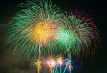 Vuurwerk in Vierhouten