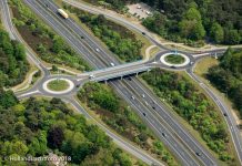 Voetganger met drugs op snelweg A28