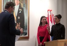 Naturalisatieceremonie in het gemeentehuis