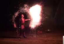 Lichtjeswandeling in het Zandenbos