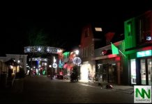 Winterlicht ontstoken